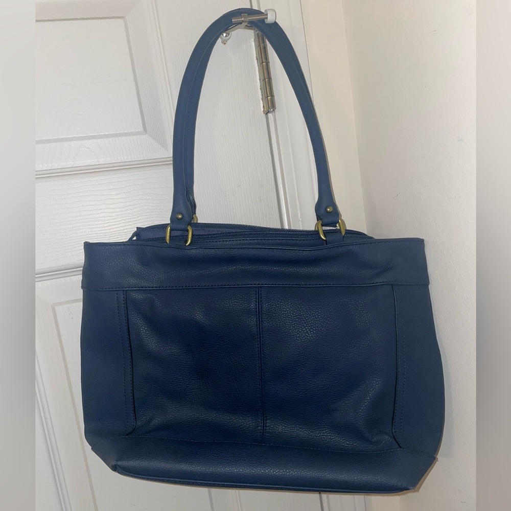 Merona Navy Blue Purse/Hand Bag